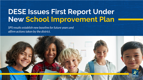 DESE issues first report under new school improvement plan